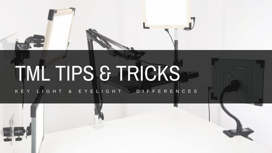 TML's Key Light and Eyelight - Differences