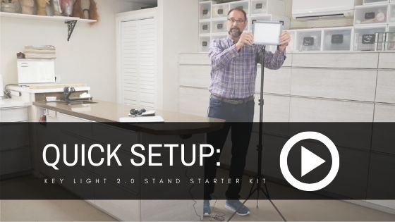 Quick Setup: Key Light 2.0 Stand Starter Kit