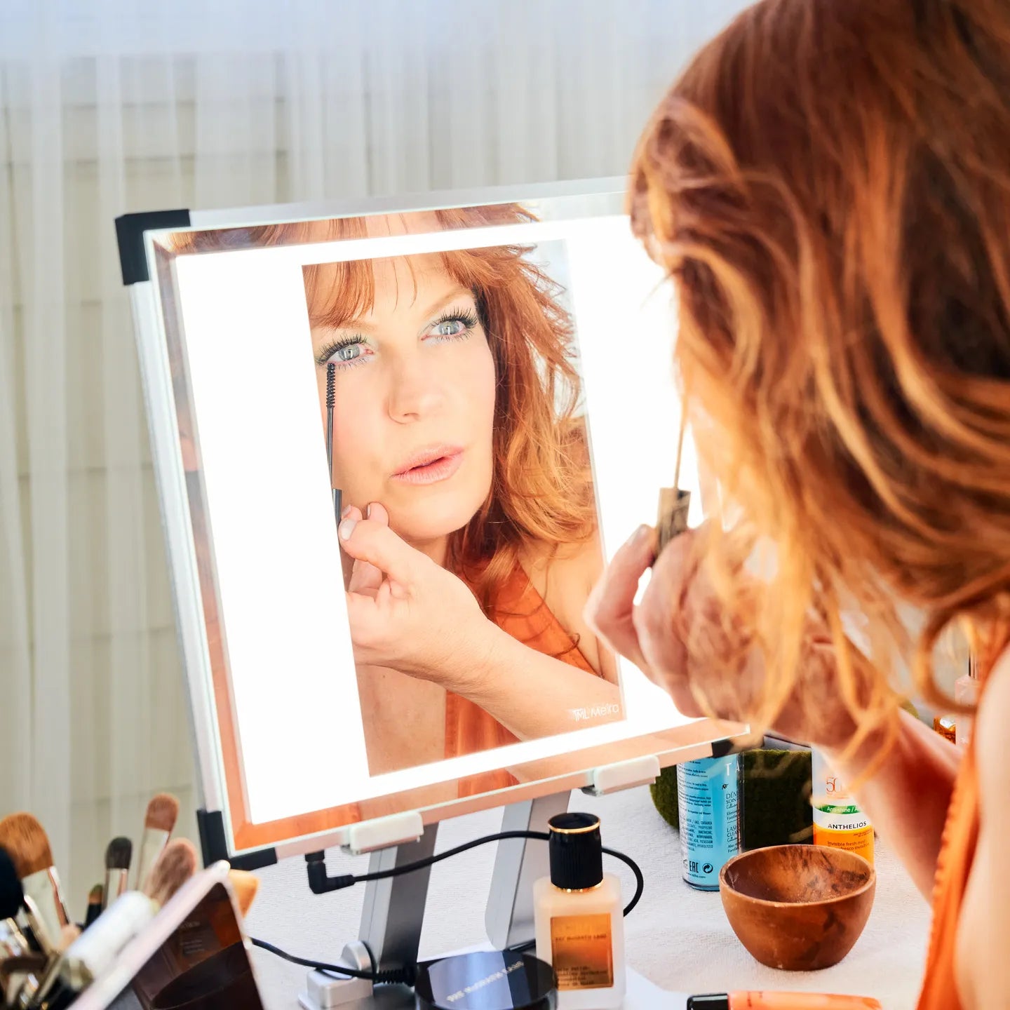 Meira Petite home beauty routine