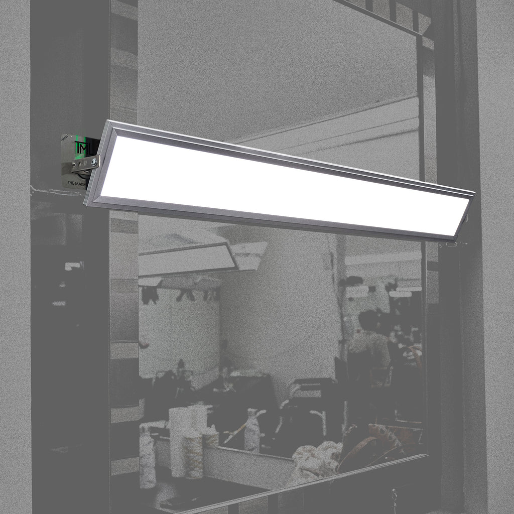 5"x40" TML LED light panel mounted with background greyed out