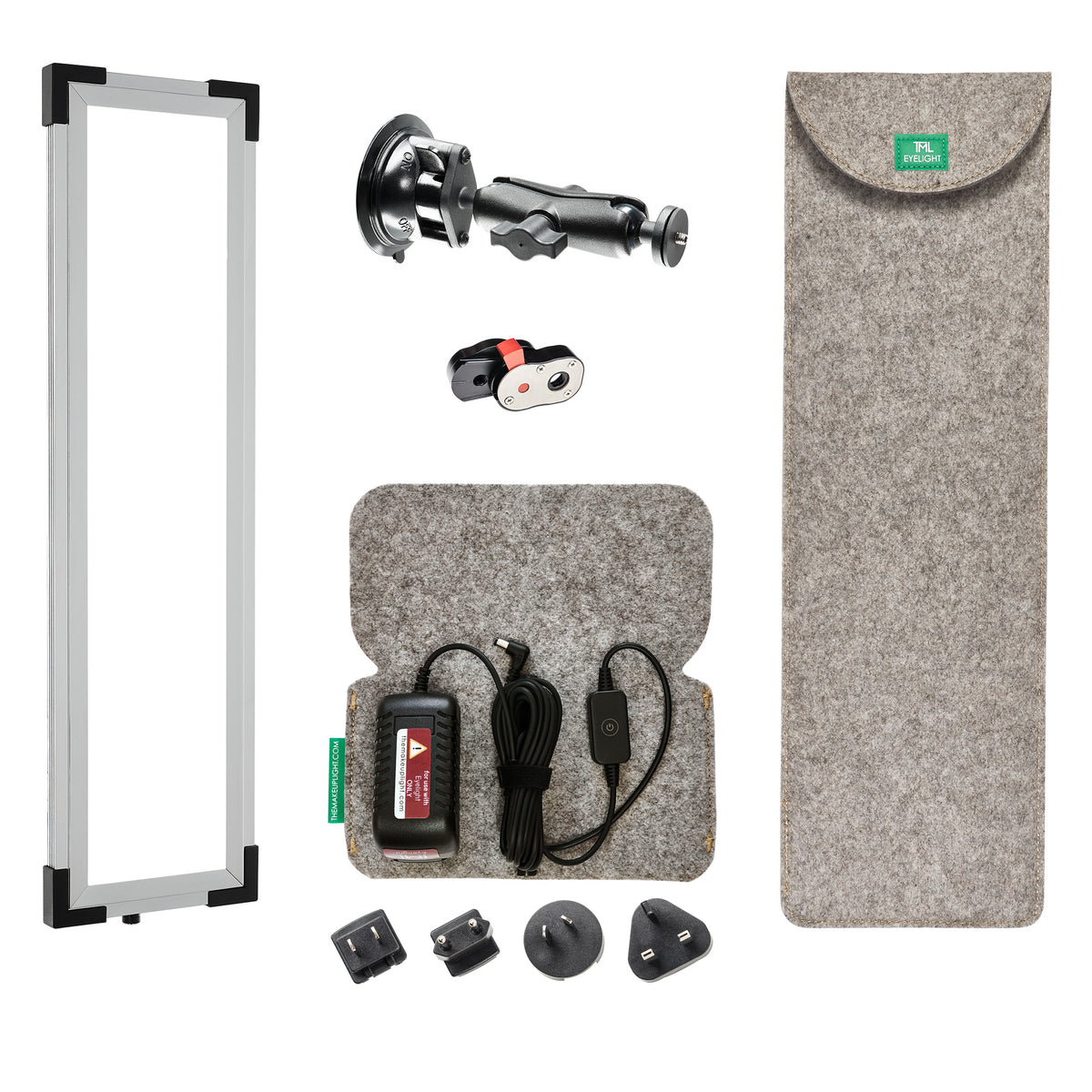 Eyelight Suction Mount Kit Light Kits The Makeup Light