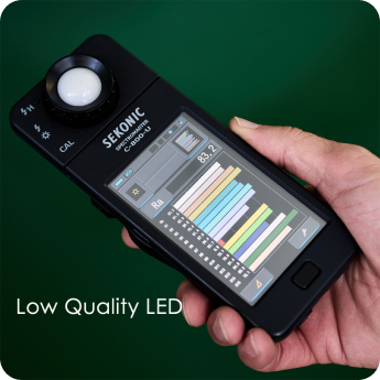Light Color Meter Cri R9 Understanding CRI – The Makeup Light