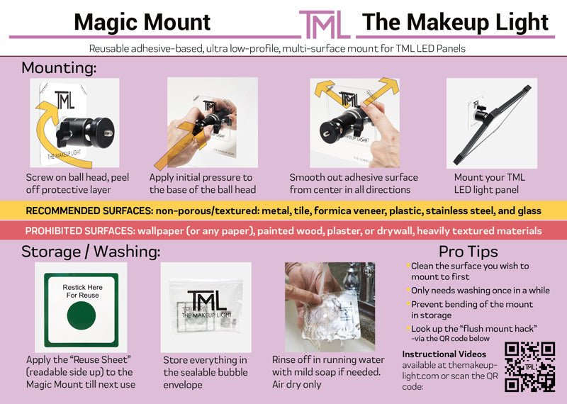 Target Magic Mount Magic Mount Kit - Mounting Options - The Makeup Light
