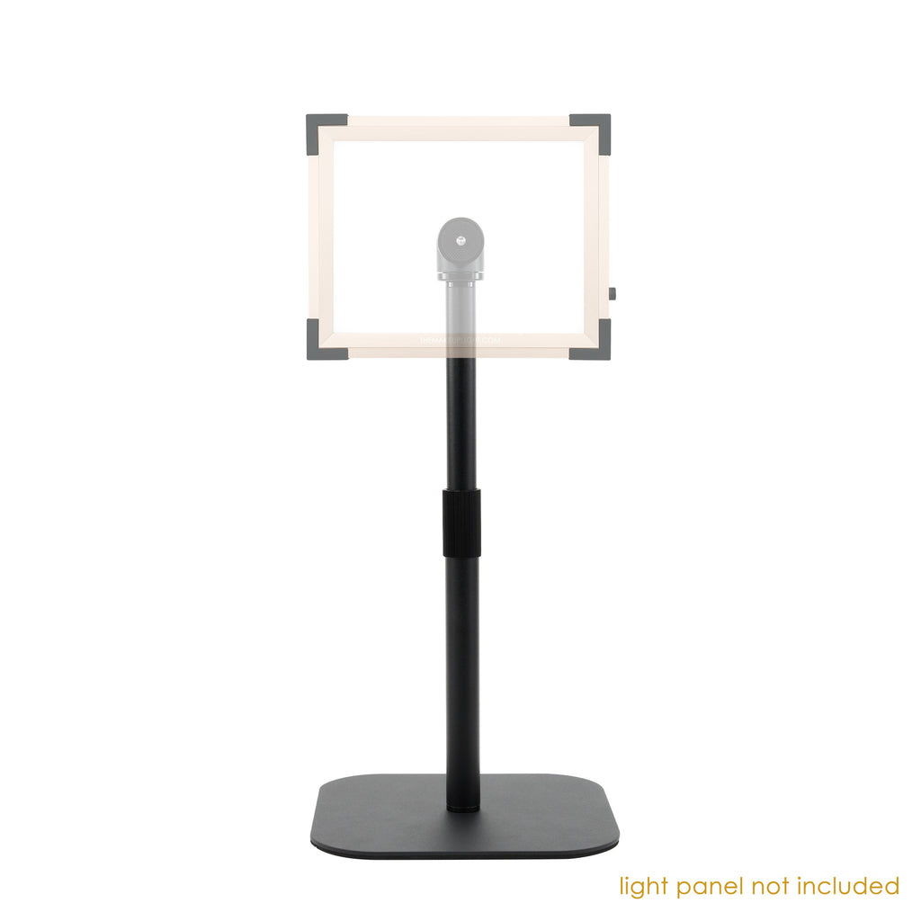 Petite Table-Top Stand with a Key Light "mounted" for example