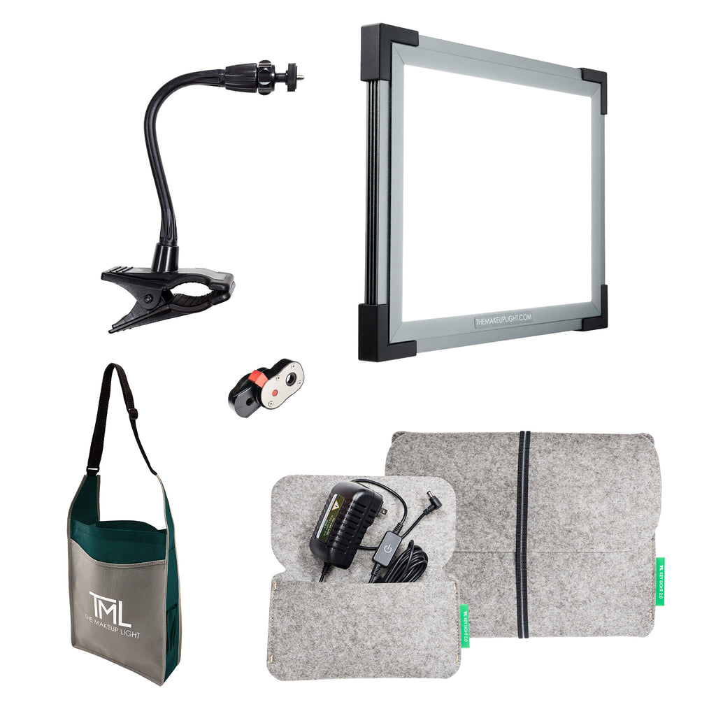 Key Light Starter Kit with EZ-Clamp – The Makeup Light